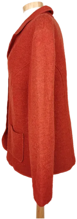 Peter Hahn Damen Wollmischjacke kaminrot - XL/44 - Bild 3