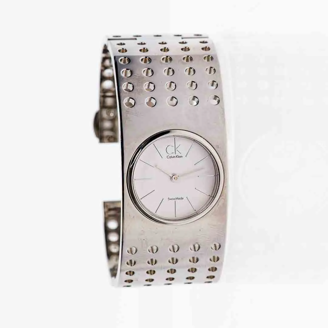 Calvin Klein Damen-Armbanduhr XS Oasis Analog Edelstahl  - Bild 1