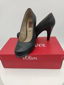s.Oliver Leder-Pumps Gr. 37 | Wie Neu – Vorschau 4