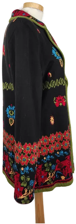 Mona Damenjacke schwarz gemustert - XL/42 - Bild 3