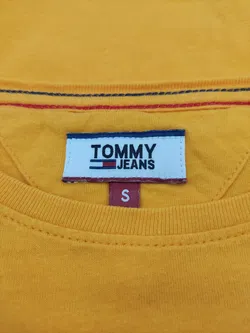 Tommy Jeans Damen Shirt gelb Gr. S - Bild 2