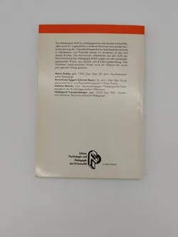 Lebensphase Adoleszenz - Heinz Krebs, Annelinde Eggert-Schmied Noerr, Helene Messer, Hildegard Freudenberger (Herausgeber) - Bild 2