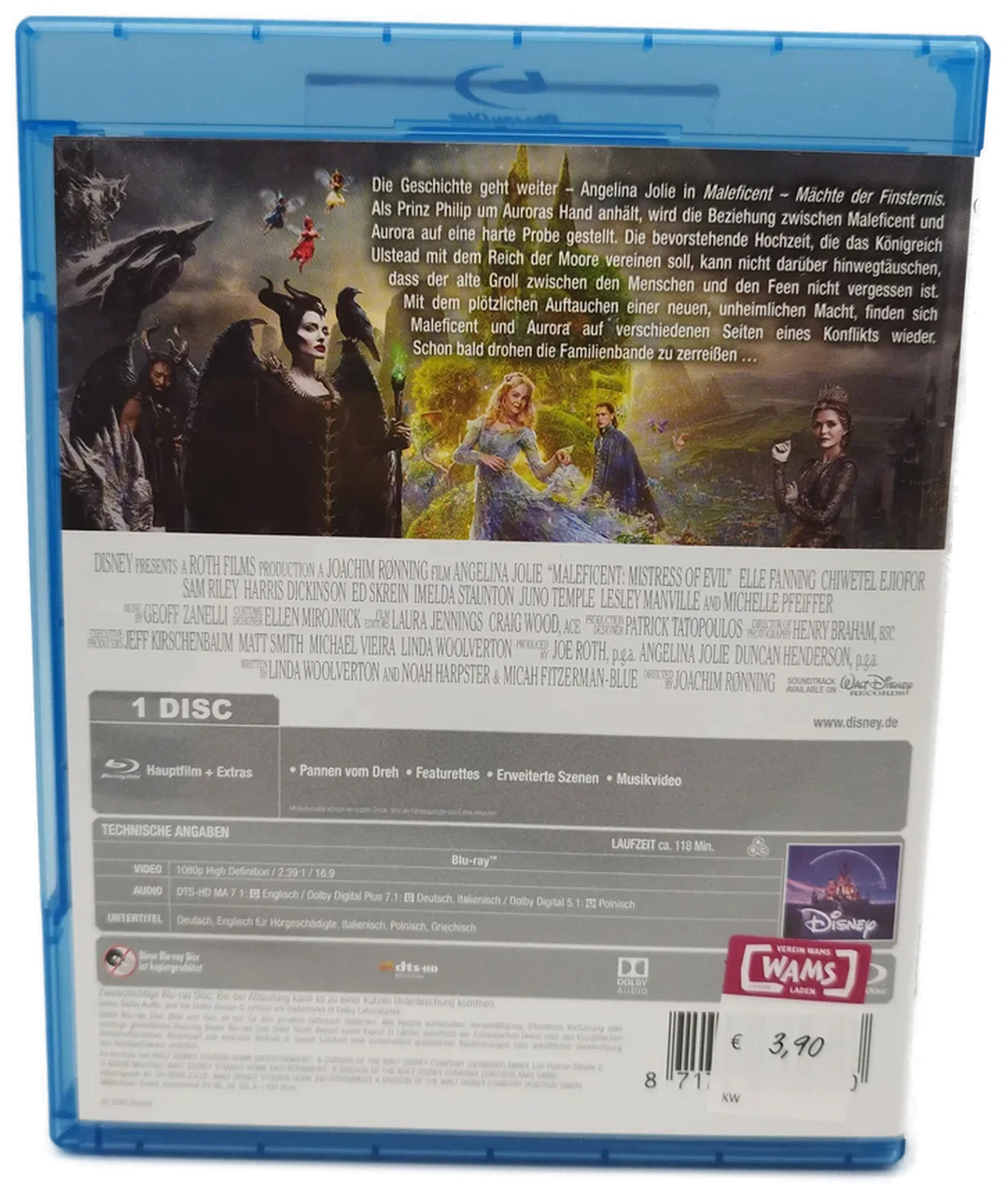 Maleficent: Mächte der Finsternis - BluRay / FSK 12 – Bild 2