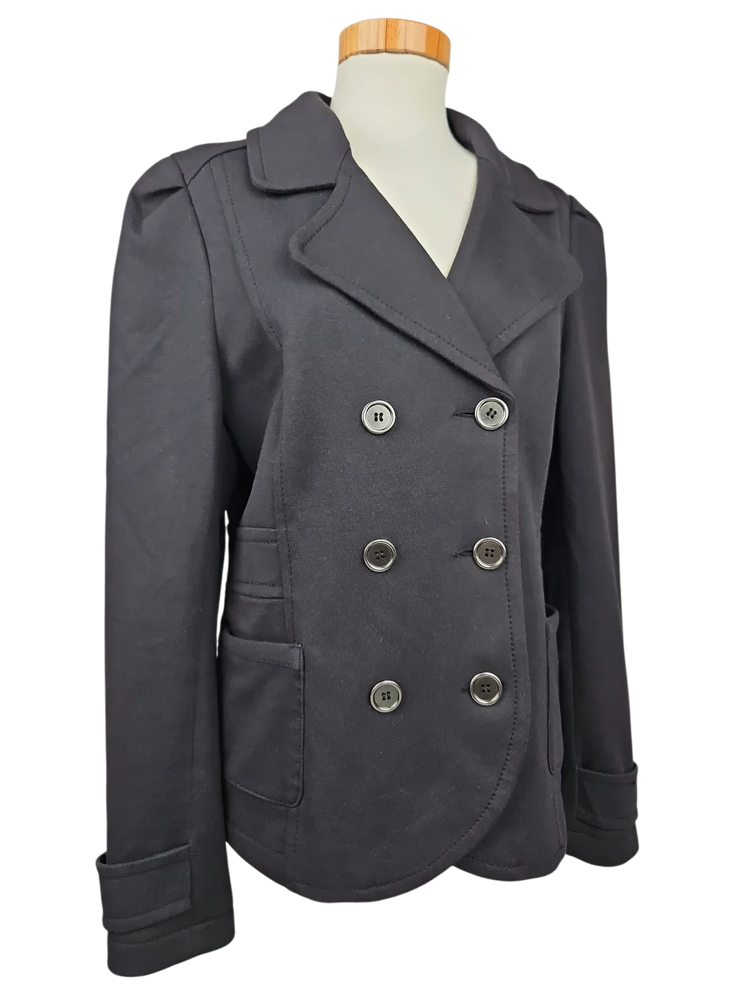 H&M Damen Blazer, schwarz - Gr. XL  – Bild 2