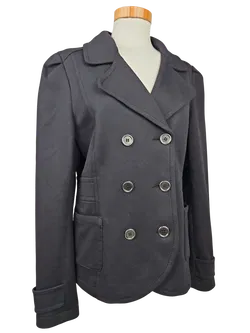 H&M Damen Blazer, schwarz - Gr. XL  - Bild 2