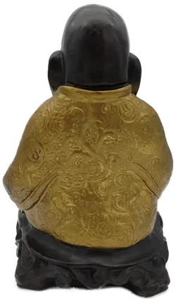 Sitzende Buddha-Statue, Kunststoff | Zen-Dekor - Bild 2