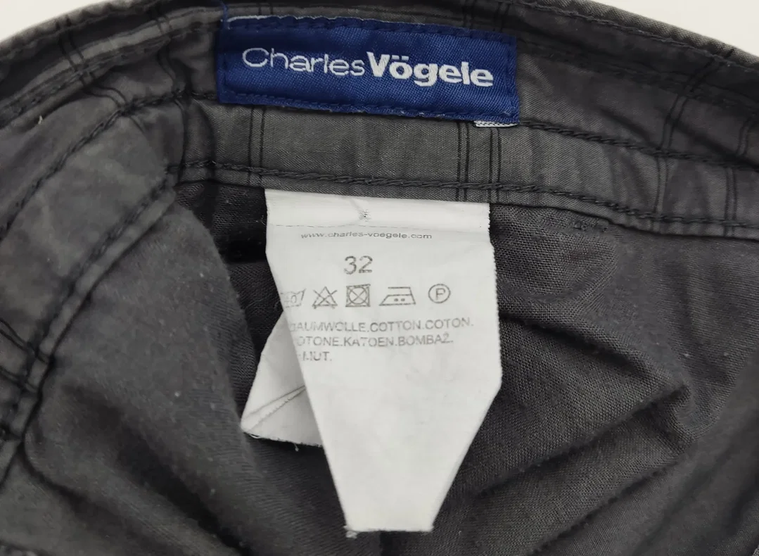 Charles Vögele Herren 3/4tel Hose grau - Gr. EUR 48/Bundweite W32  – Bild 3
