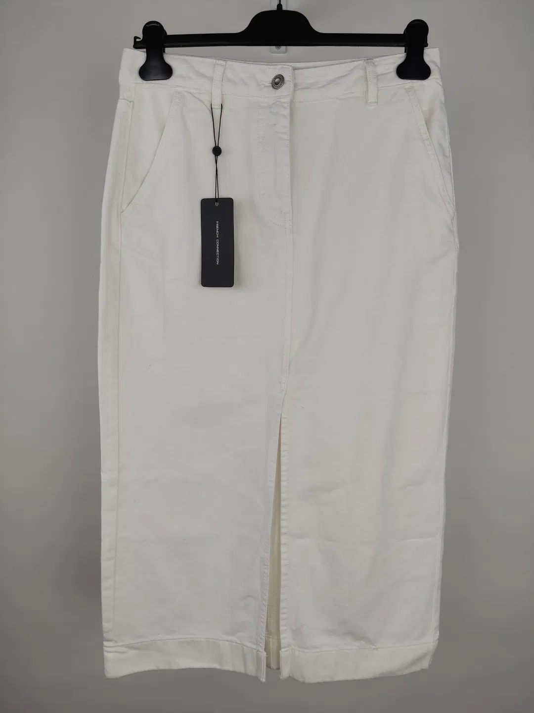 French Connection Damen Jeansrock weiß - 36 / S-M - Bild 1