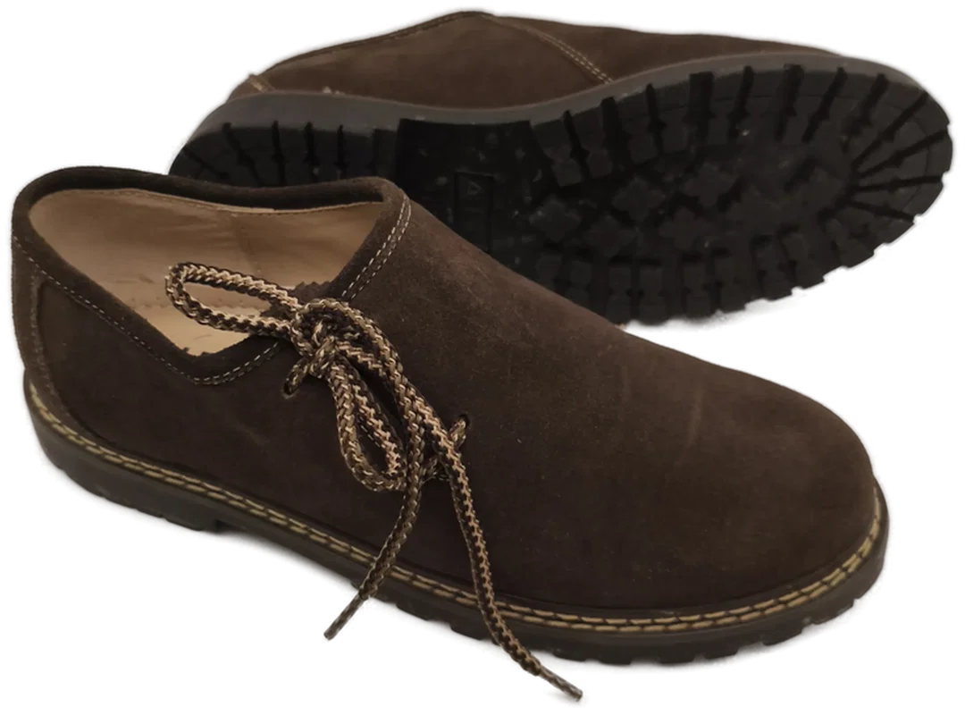 Alpin de Luxe, Trachtenschuhe Herren, Gr. 43, Haferlschuhe – Bild 3
