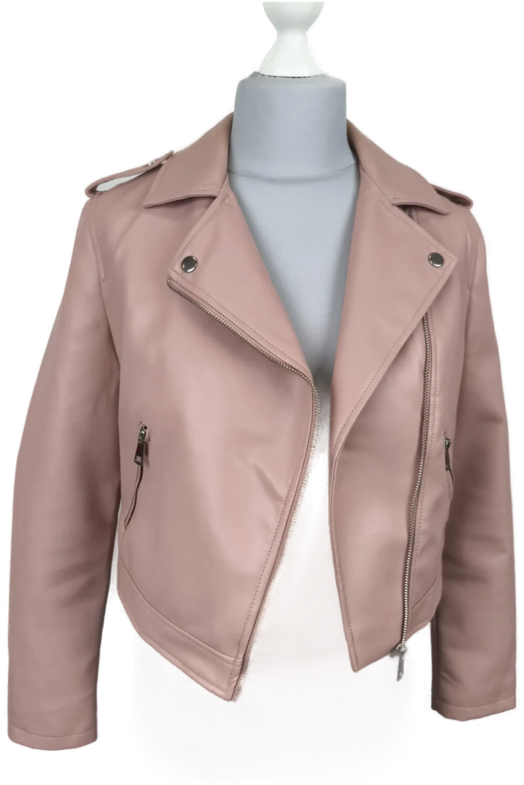  Primark, Kunstlederjacke Damen, Gr. 34 - 36 – Bild 3