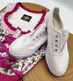 Halbschuhe H&M/Divided, weiß, Gr. 37