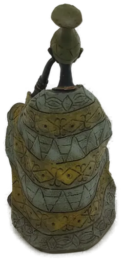 Dekofigur Afrikanische Frau aus Harzguss - Bild 3