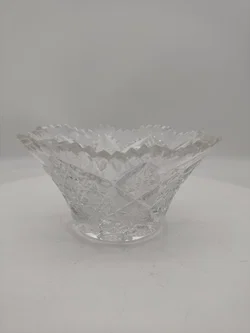 Bleikristall Schale D/16 cm, feiner Schliff - Bild 2