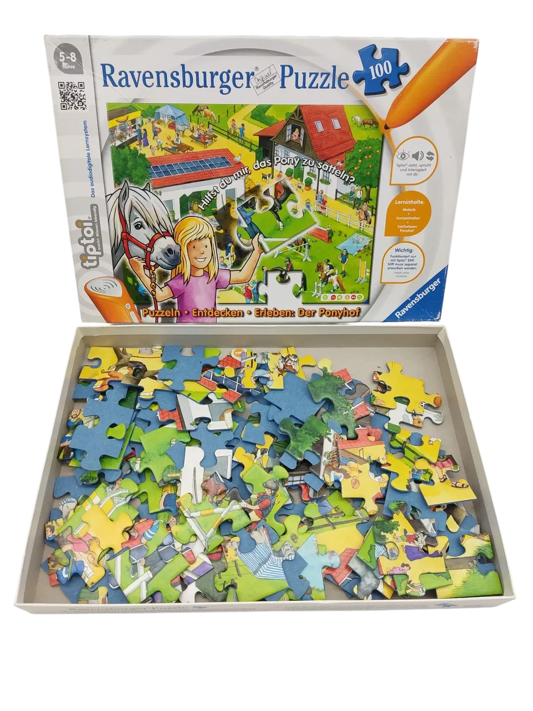 tiptoi® Ravensburger Puzzle 100 -  Der Ponyhof  - Bild 1