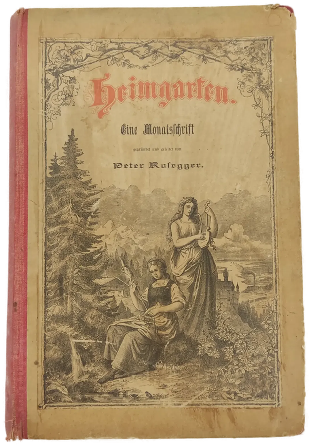 Heimgarten. Eine Monatsschrift. VIII. Jahrgang (komplett) – Peter Rosegger 1884 - Bild 1