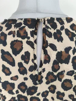 Damenblusenkleid Gr. 46 Leopoard - Bild 4