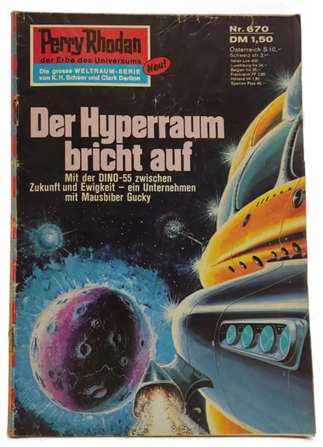 Romanheft Perry Rhodan Der Hyperraum bricht auf Erstauflage Nr.670 - Bild 1