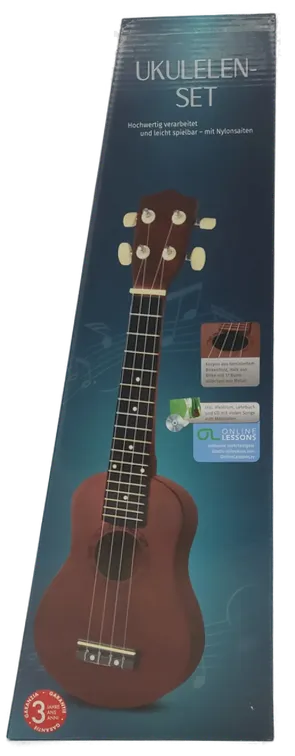 Ukulele aus Birkenholz in braun - mit CD – Bild 2