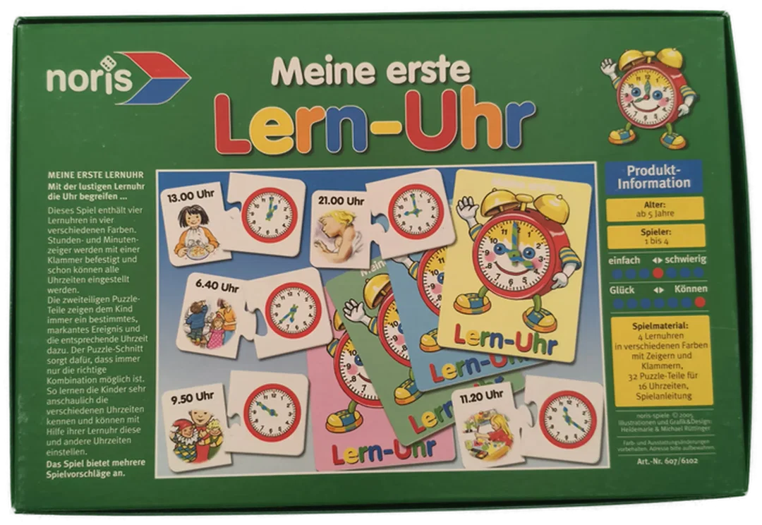 Noris, "Meine erste Lernuhr" – Bild 4