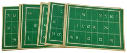 Vintage Sammlung von Bingokarten und Steinen  - Bild 4