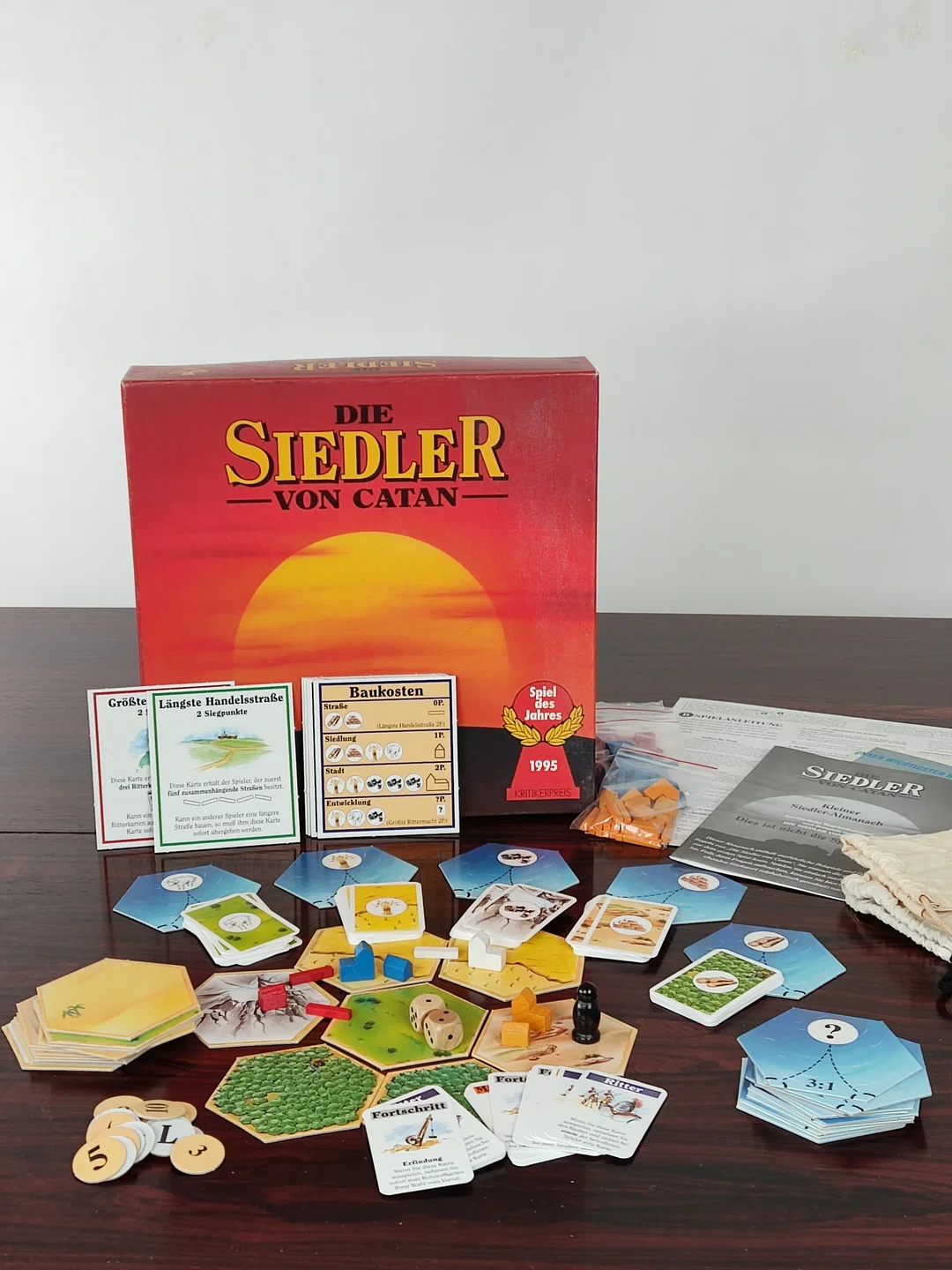 DIE SIEDLER VON CATAN (1995) - Gesellschaftsspiel - KOSMOS – Bild 6