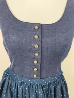 Trachtendirndl, Beurle, Handarbeit, Gr. 42 - Bild 5