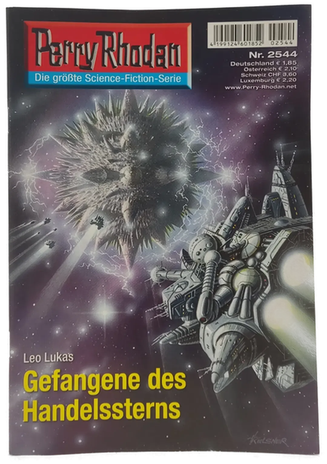 Romanheft Perry Rhodan Gefangene des Handelssterns Erstauflage Nr. 2544 - Bild 2