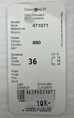 Apriori - Damenhose 3/4 - Gr. 36 - Bild 4