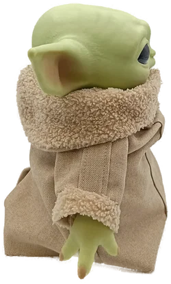 Mattel Star Wars Grogu Plüschfigur – "The Child" Baby Yoda Plüschfigur  – Vorschau 4