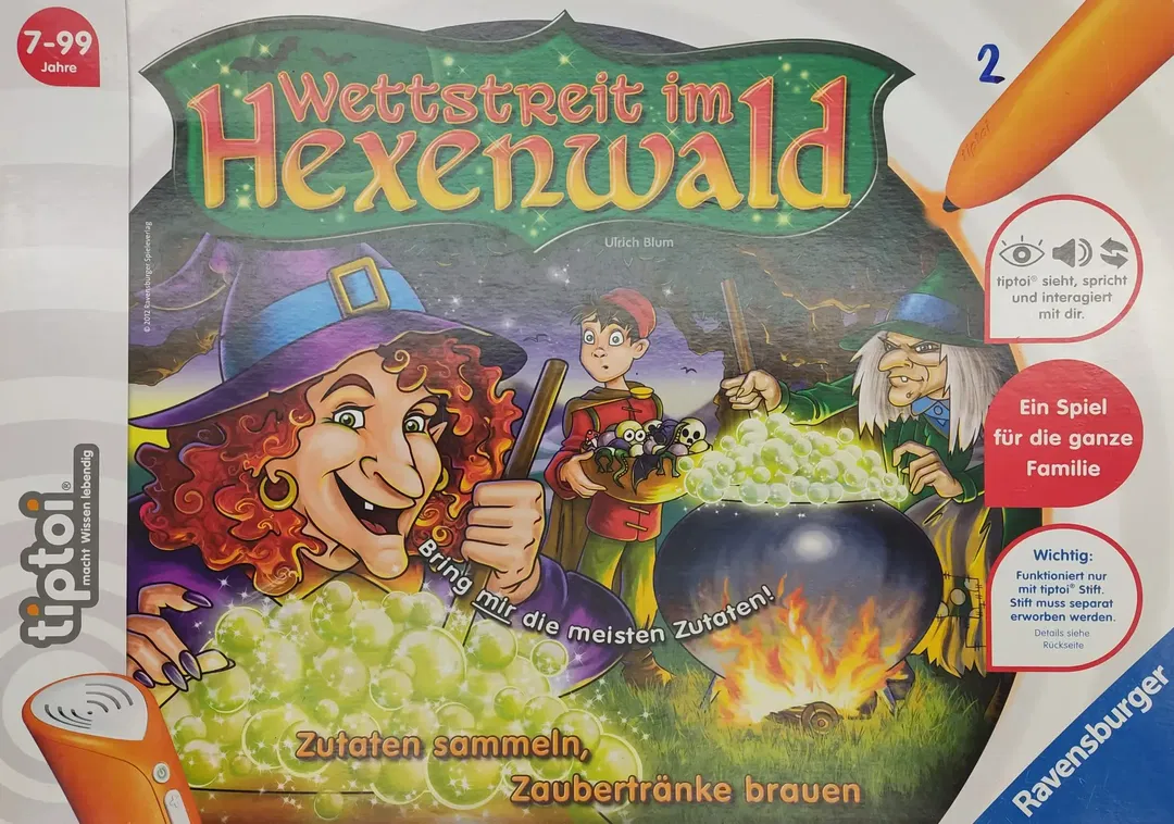tiptoi®  Wettstreit im Hexenwald - Gesellschaftsspiel - RAVENSBURGER  - Bild 1