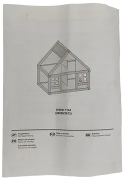  Small Foot Puppenhaus mit Möbeln, 2 Etagen, Rollenspielzeug für Kinder, aus Holz, inkl. Einrichtung, ab 3 Jahren - Bild 9