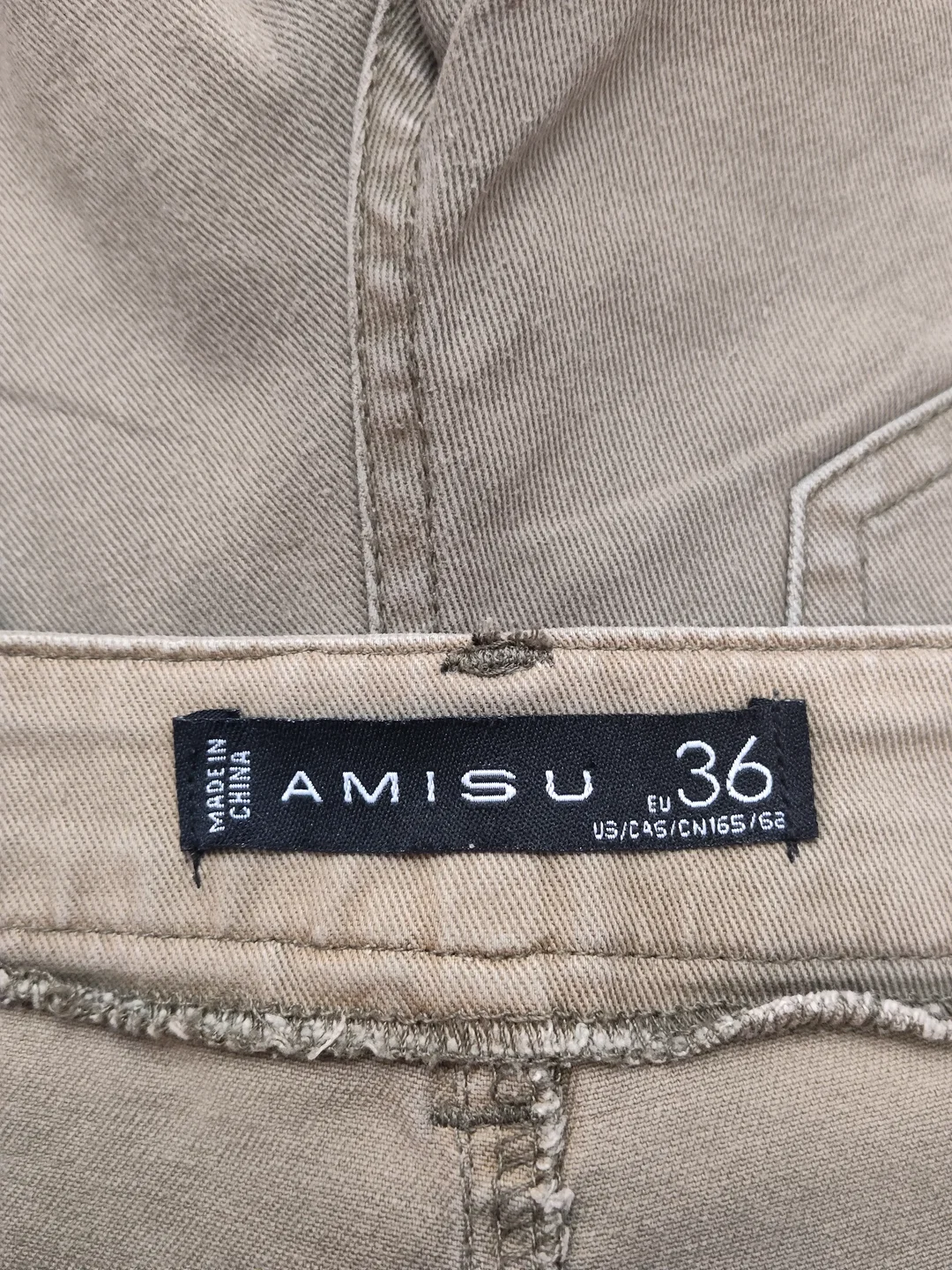 Damenshort AMISU Mischfaser Größe 36 | Sommer-Basic – Bild 3