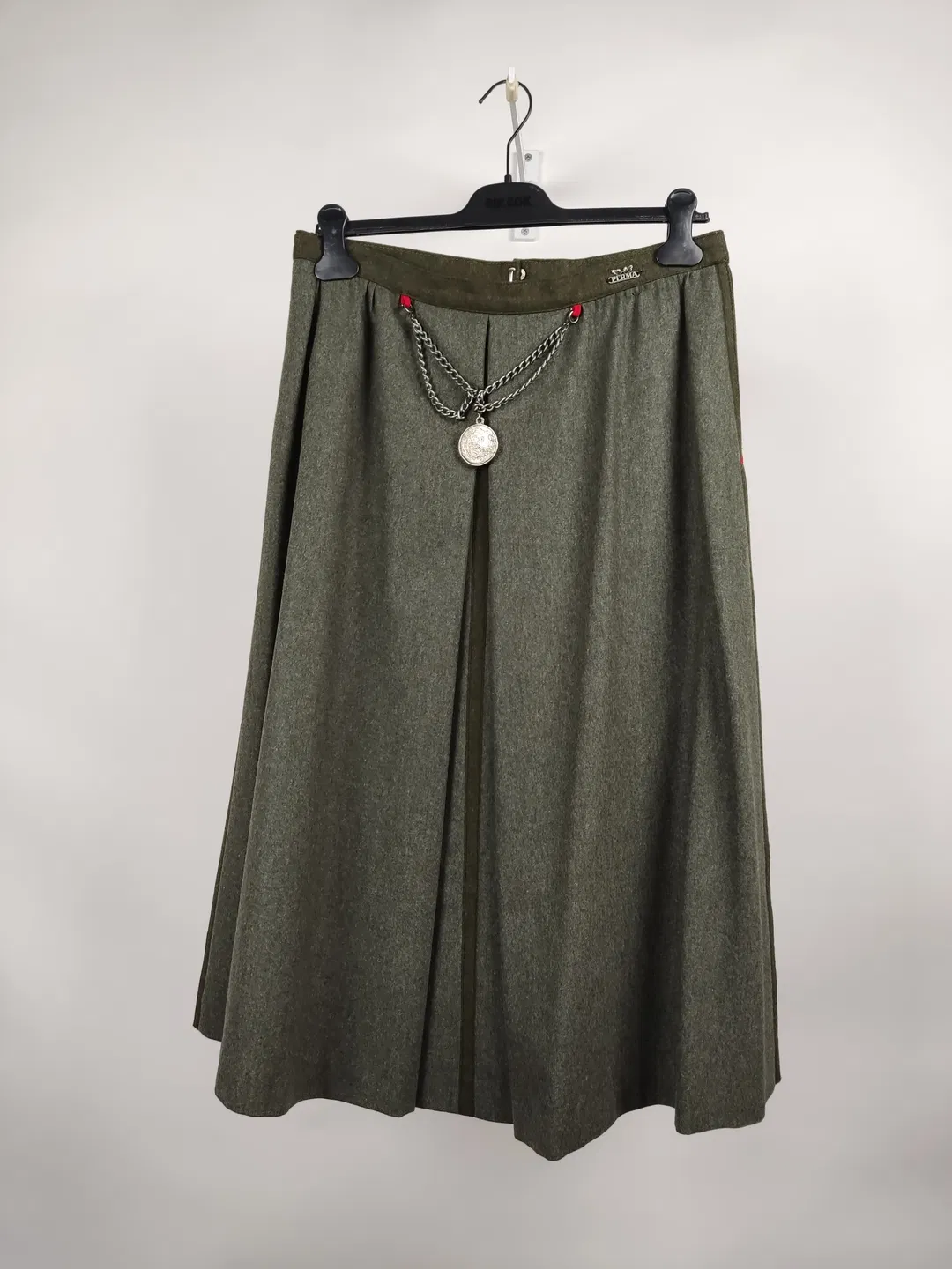 Perma Damentrachtenrock midi grün - XXL/44 - Bild 4