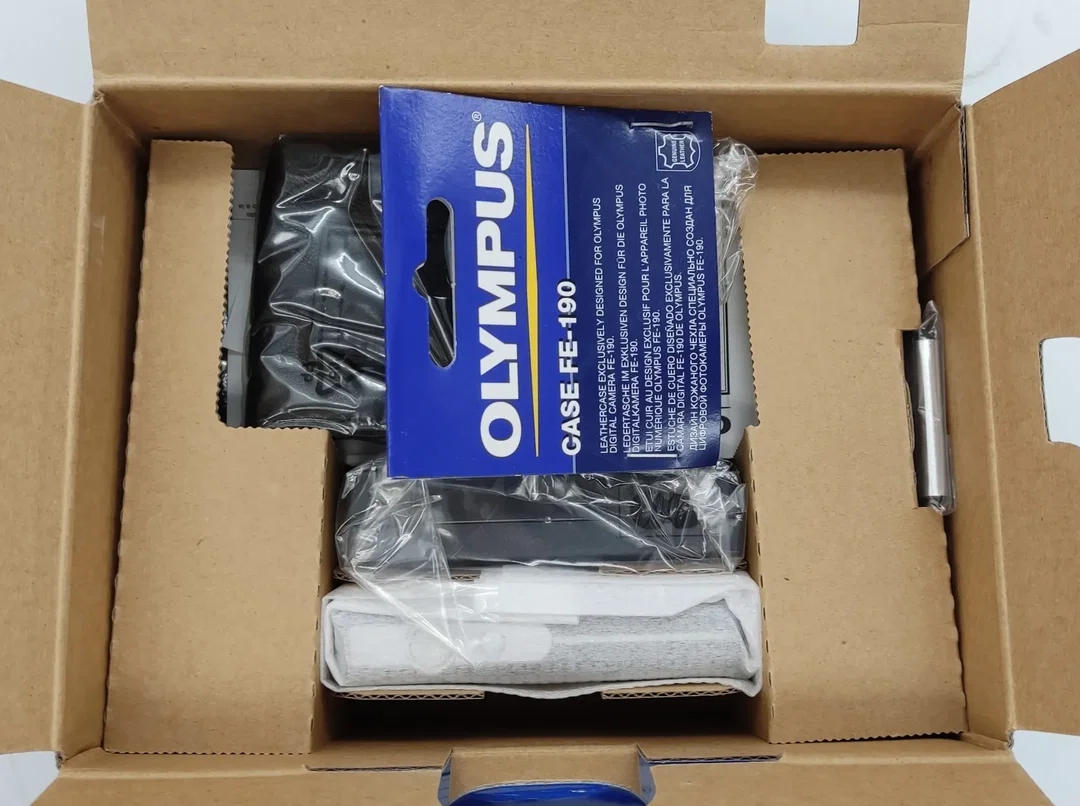 Olympus FE-190 Digital Compact Camera/Kamera 6.0 Megapixel schwarz – Bild 7