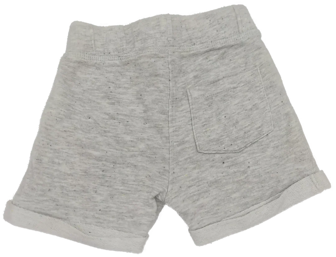 Babyclub Sweatshorts mit Stickerei, Gr. 92, hellgrau/meliert, Sommer – Bild 2