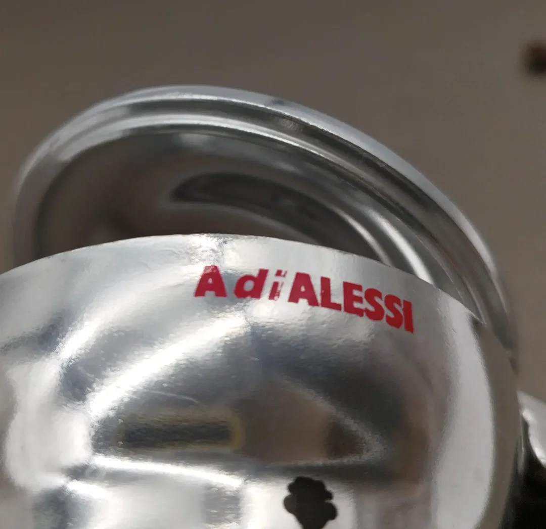 Espressokocher Alessi Metall | Design-Alessandro Mendini  – Bild 6