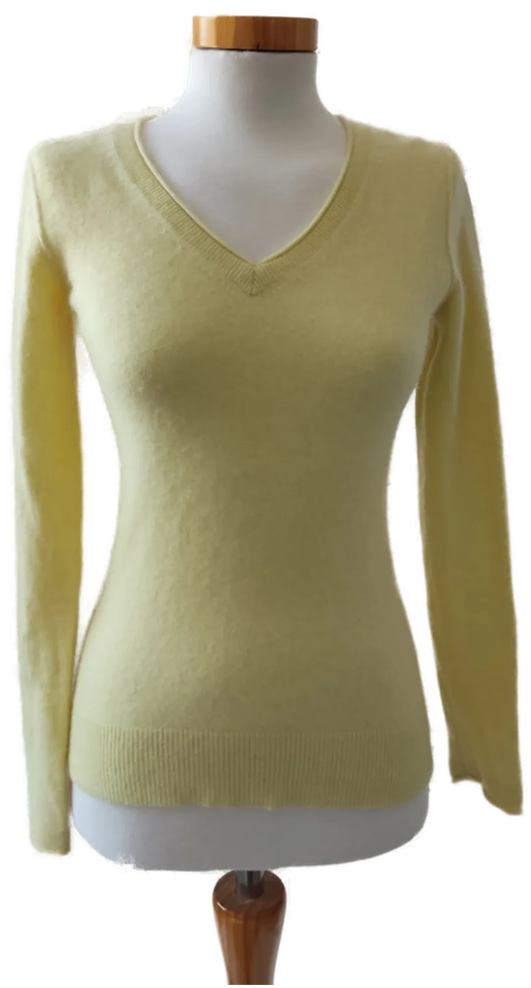 Damenpullover, pastellgelb - Gr. 34 - Bild 3