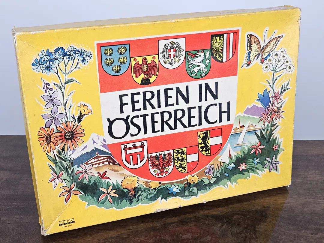 Ferien in Österreich - Vintage Gesellschaftsspiel - Stomo  - Bild 1