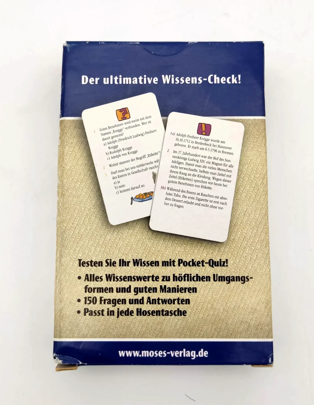 Pocket Quiz Knigge – Bild 2