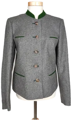 Jagd Stiedl Damen Trachten Zweiteiler grau - S/36 - Bild 2