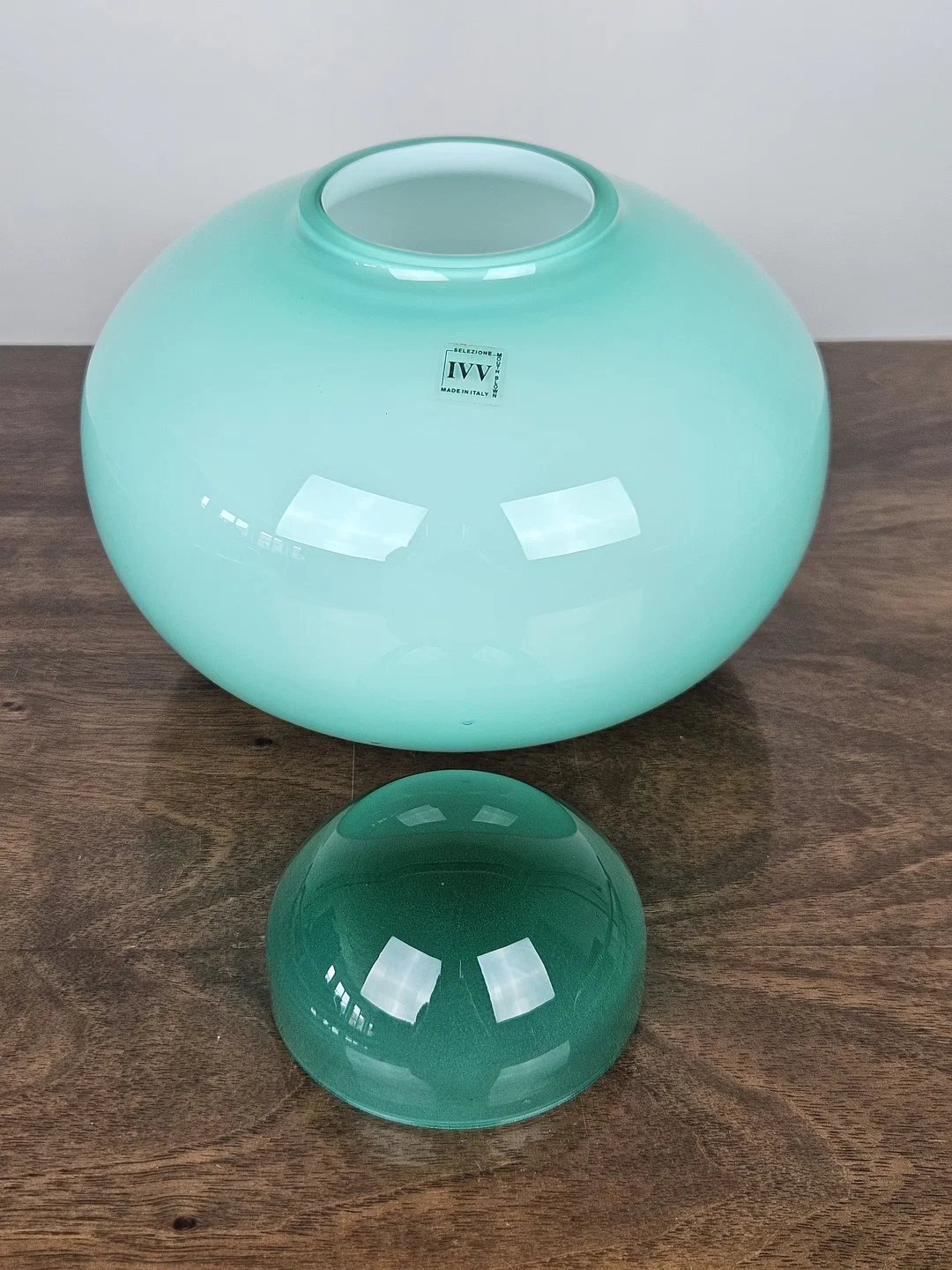 Vintage Glasvase - IVV Industria Vetraria Valdarnese – Bild 2