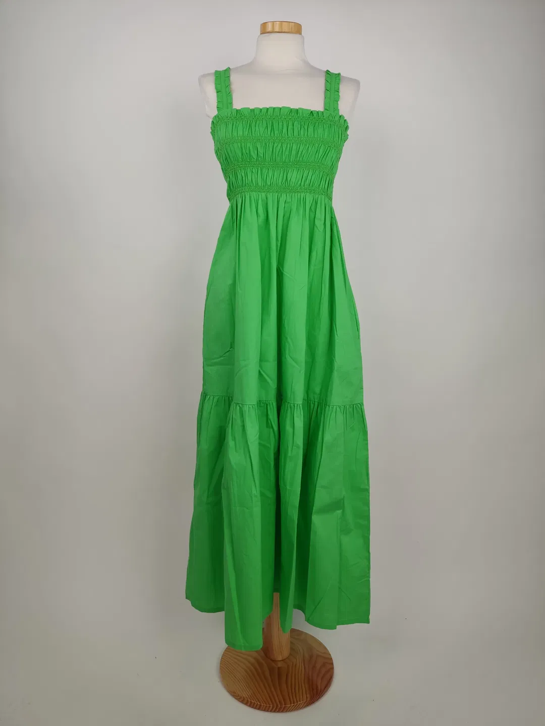 French Connection Damen Baumwollkleid apfelgrün - S / 36 - Bild 4