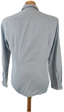 Esprit Herrenhemd, blau - Gr. M / EUR 48 (Slim fit) - Bild 3