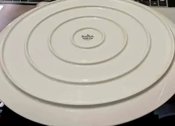 Rosenthal studio-linie TAC Weiß – Große Servierplatte 34 cm Designerstück – Vorschau 3