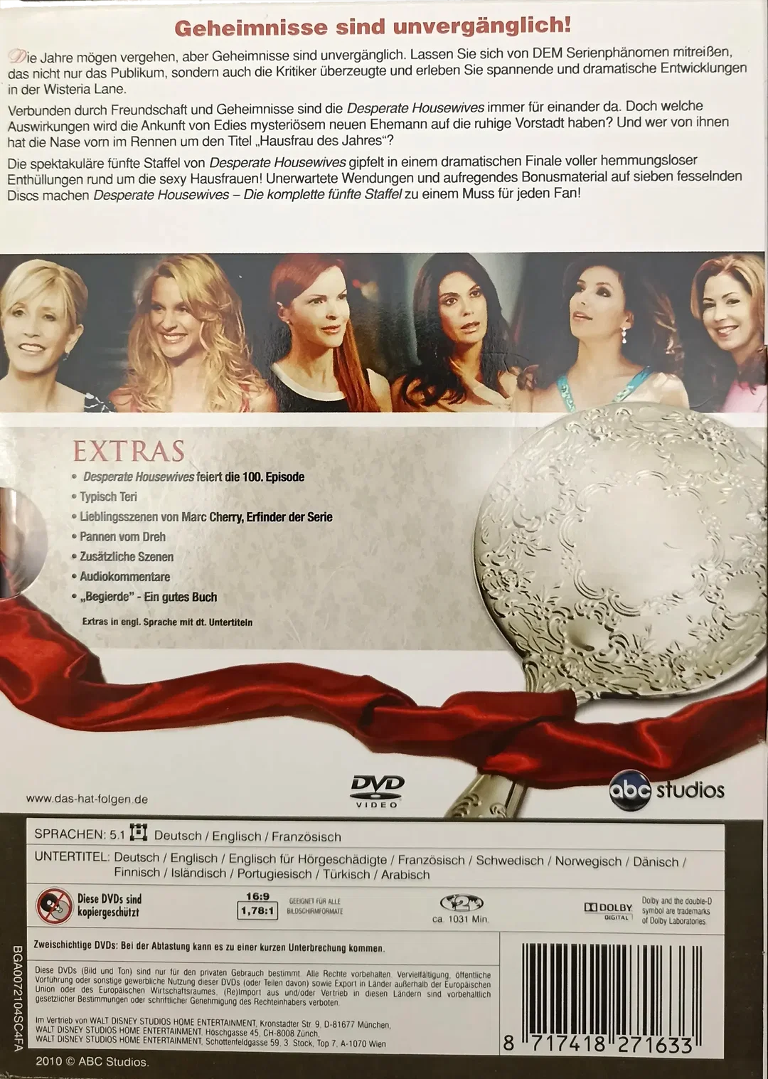 DVD "Desperate Housewives, Staffel 5" – Bild 2