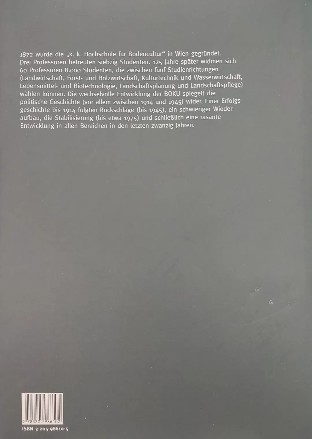 Die Universität für Bodenkultur Wien - Manfried Welan – Bild 2