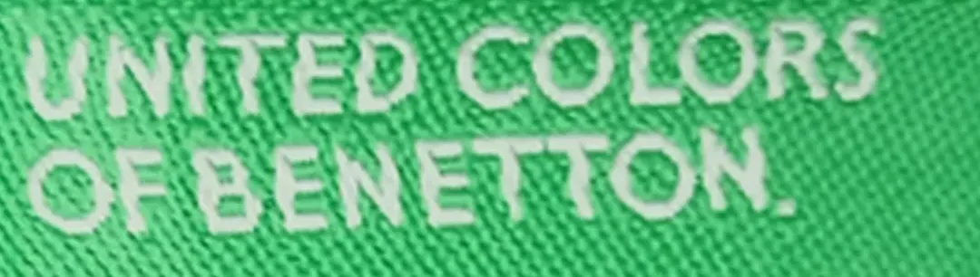 United Colors of Benetton Kinderbadeanzug rot/weiß Gr. 2XL – Bild 2