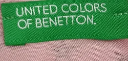 United Colors of Benetton Kindershirt altrosa gemustert Gr. 90 – Vorschau 3