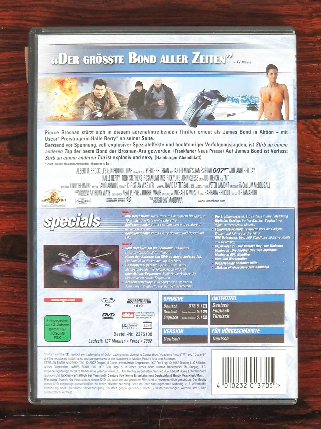 James Bond 007 - Stirb an einem anderen Tag - Film - DVD - Special Edition - Schuber – Bild 5