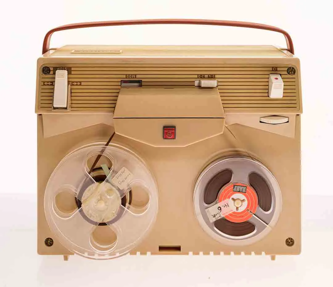 Vintage Tonbandgerät „Hornyphon“ – ca. 31 x 24 cm, Sammlerstück - Bild 1